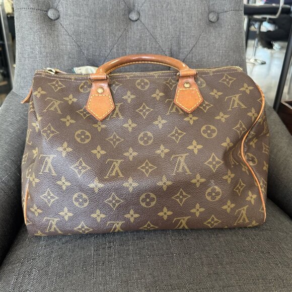 LOUIS VUITTON Vintage Monogram Speedy 30 - Picture 3 of 16